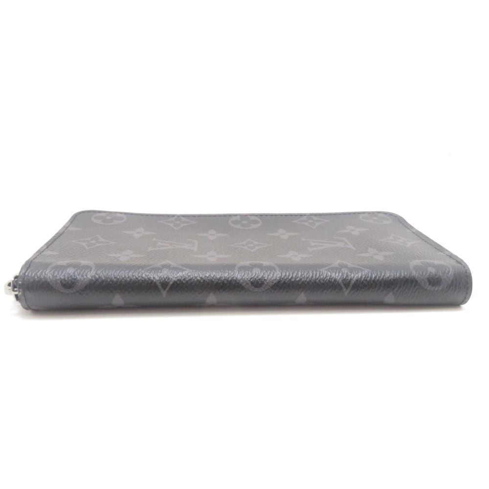 Louis Vuitton Zippy Wallet Vertical Monogram Eclipse Gray — view 3