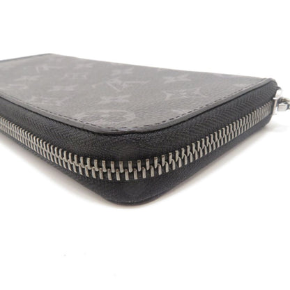 Louis Vuitton Zippy Wallet Vertical Monogram Eclipse Gray — view 5