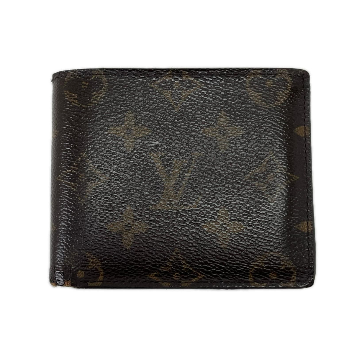 Louis Vuitton Bifold Wallet Portefeuille Marco Brown — view 2