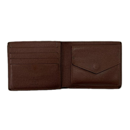 Louis Vuitton Bifold Wallet Portefeuille Marco Brown — view 3