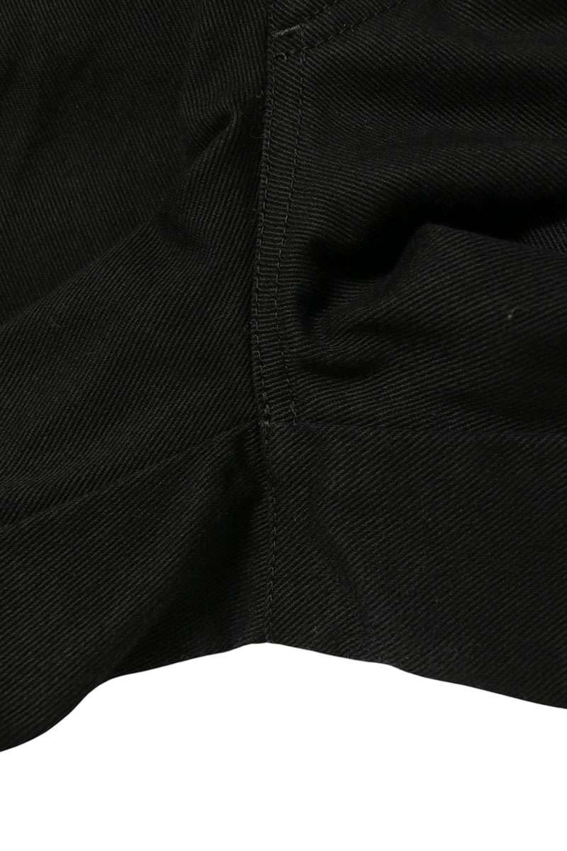 Prada Triangle Logo Cotton Bermuda Shorts — view 3