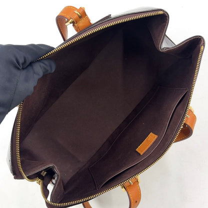 Louis Vuitton Rosewood Avenue Monogram Vernis Amarante Leather Patent Dark — view 3