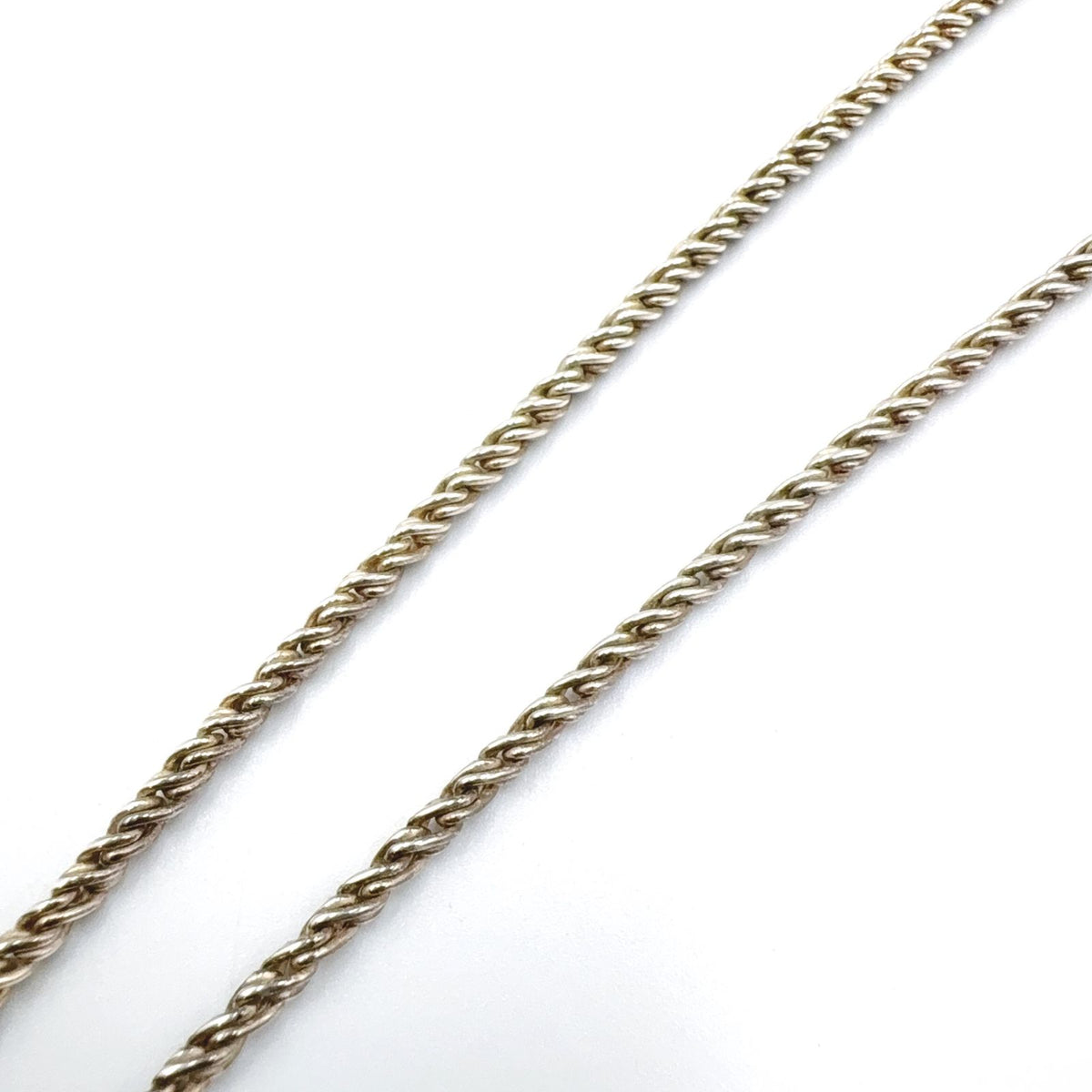 Tiffany & Co Puzzle Heart Gold Silver Necklace — view 4