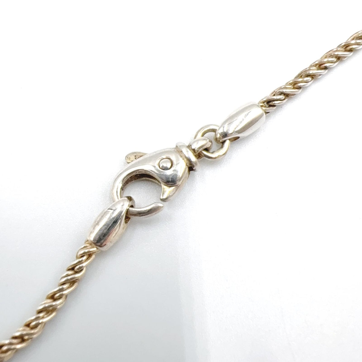 Tiffany & Co Puzzle Heart Gold Silver Necklace — view 5