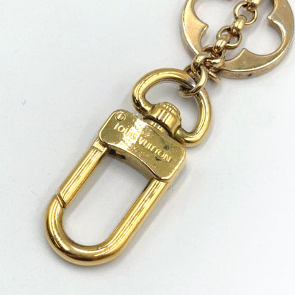 Louis Vuitton Fleur de Monogram Off White Gold Beige Charm Keychain — view 5