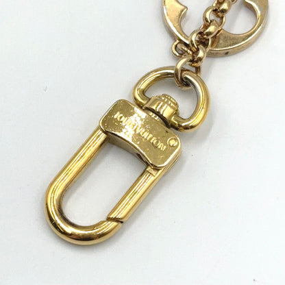 Louis Vuitton Fleur de Monogram Off White Gold Beige Charm Keychain — view 6