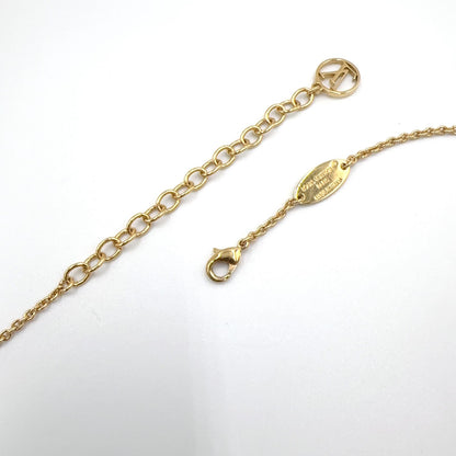 Louis Vuitton Essential V Metal Gold Necklace — view 8