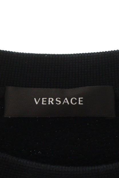Versace Logo Embroidery Crew Neck Sweatshirt — view 3