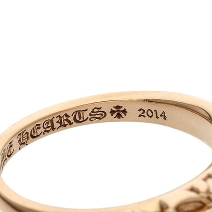 Chrome Hearts Babyclsc P D Baby Classic Floral Cross Pave Diamond Gold Ring — view 4