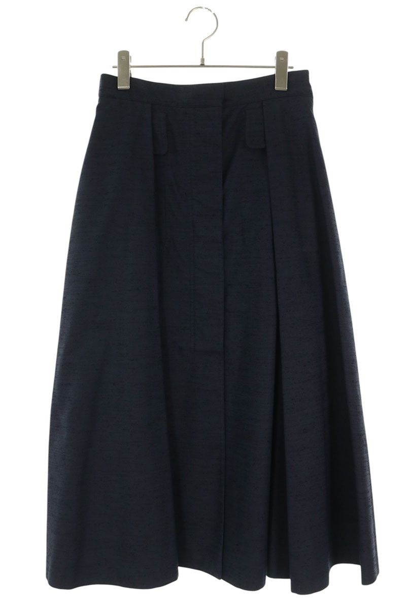 Dior Cotton Long Chien Tan Skirt 38