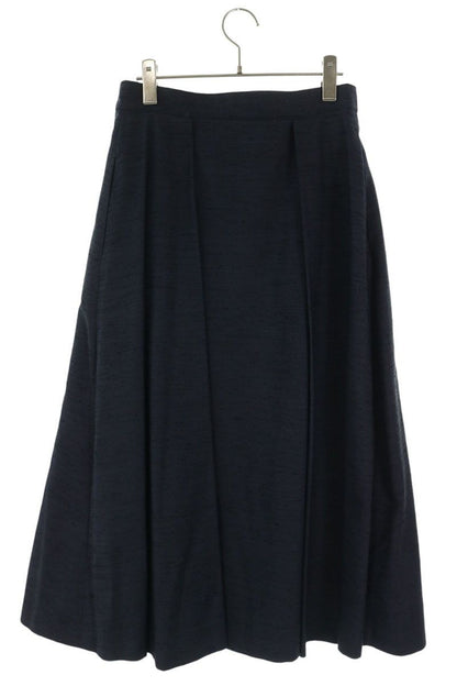 Dior Cotton Long Chien Tan Skirt 38 — view 2