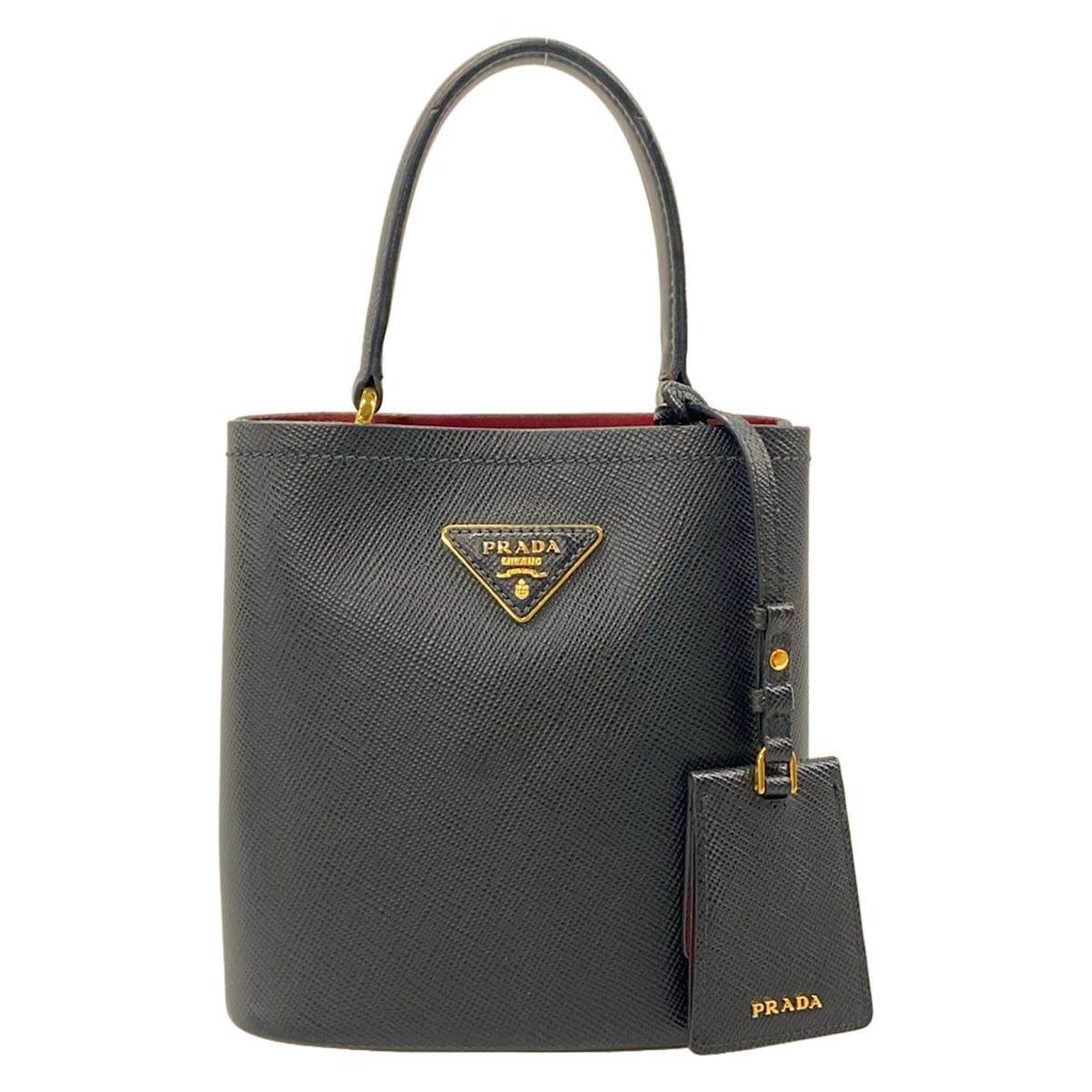 Prada Handbag Panier Small Black