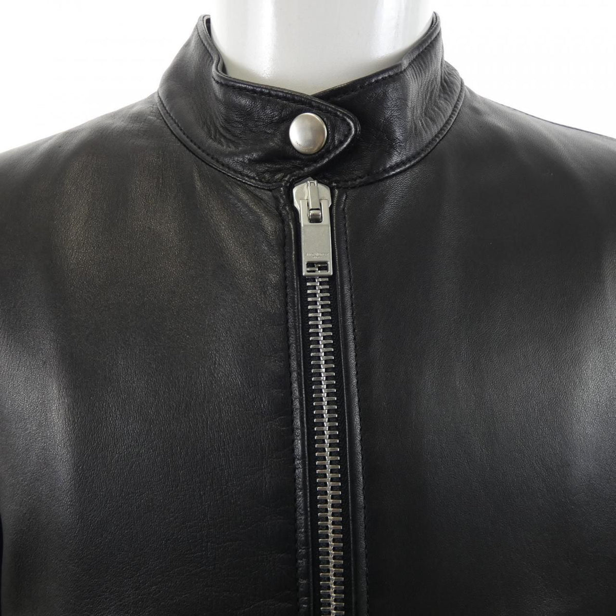Saint Laurent Leather Rider's Jacket — view 5