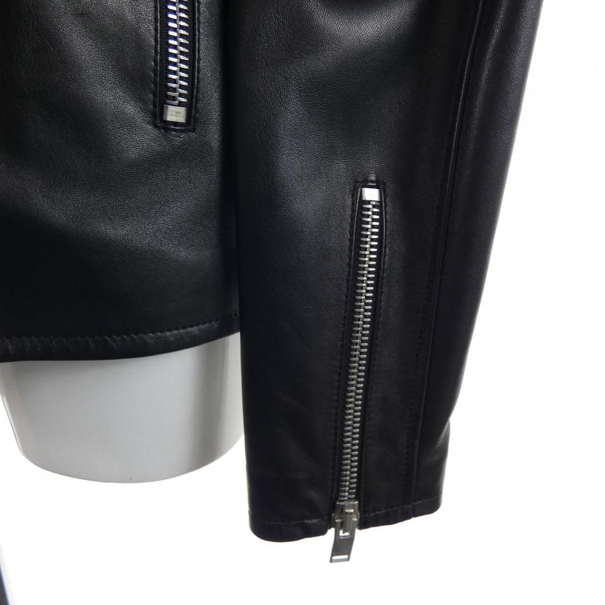 Saint Laurent Leather Rider's Jacket — view 6