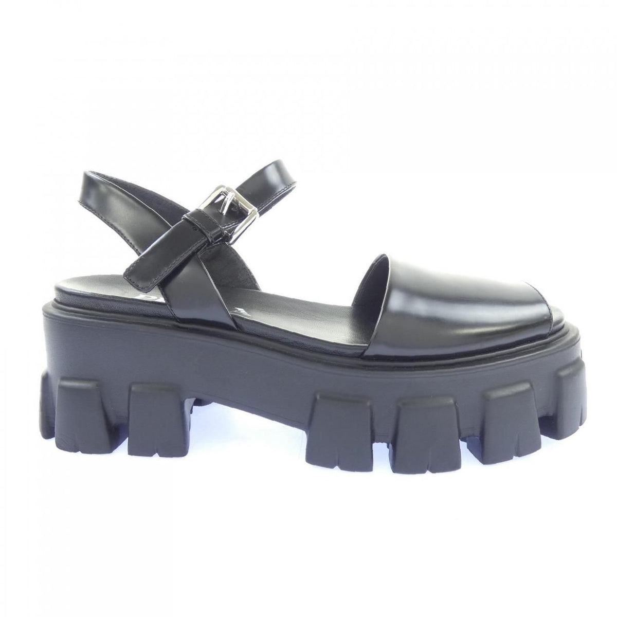 Prada Monolith Sandals Black