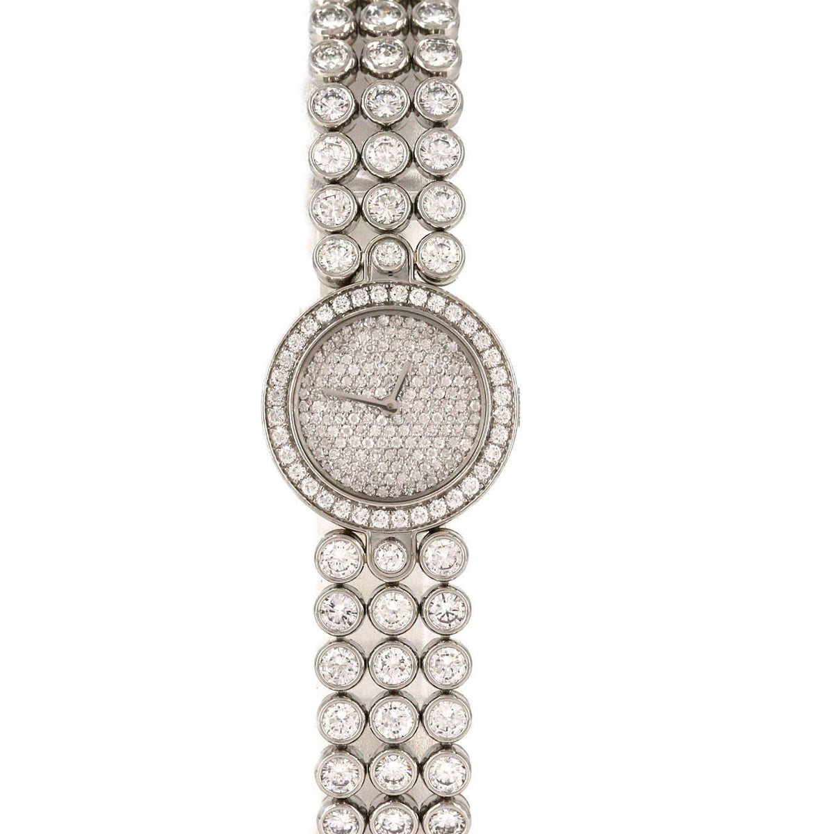 Harry Winston Signature PT D Bracelet D PT Quartz