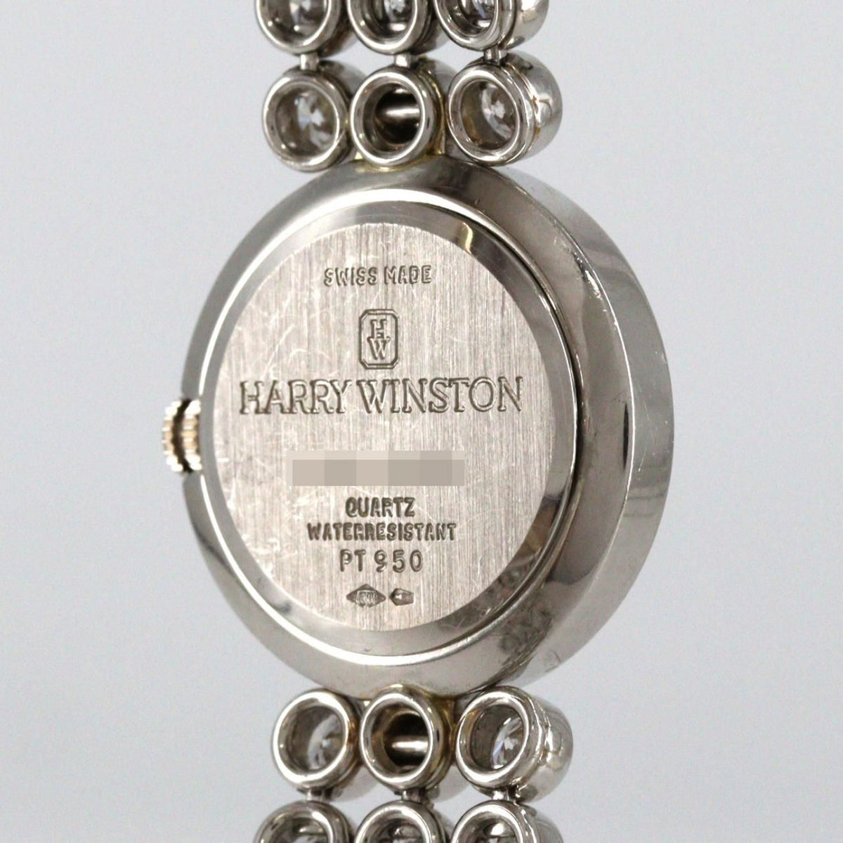 Harry Winston Signature PT D Bracelet D PT Quartz — view 6