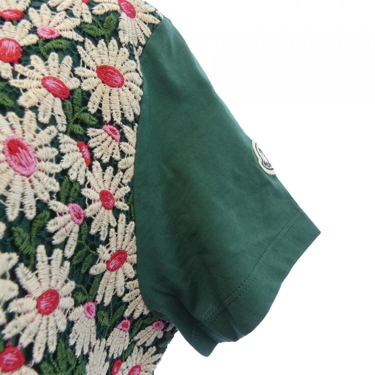 Moncler T-Shirt Green — view 6