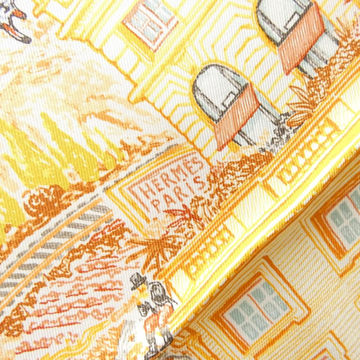 Hermes les Folies du Faubourg Carre Scarf — view 2