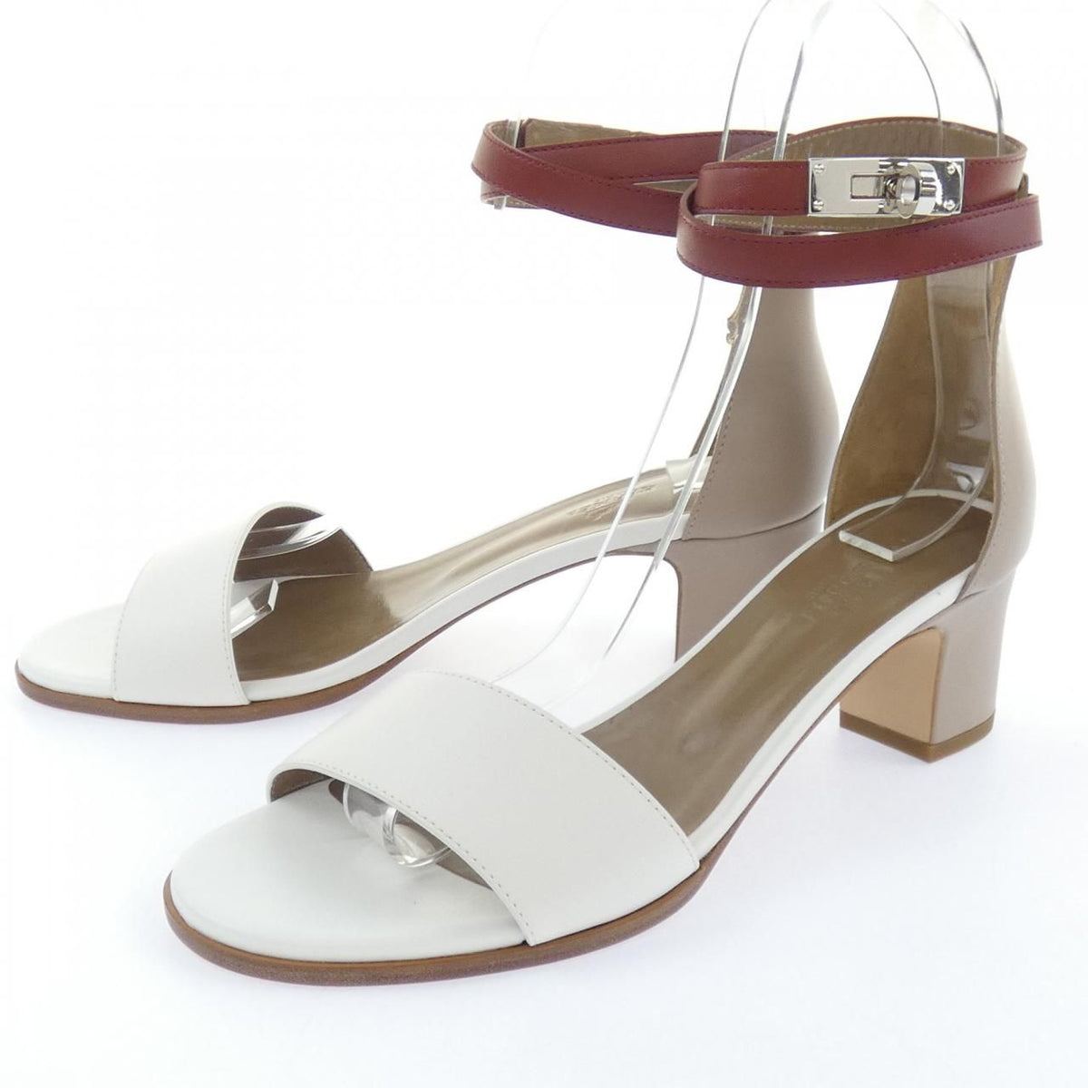 Hermes Kelly Buckle Sandals — view 3