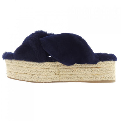 Miu Miu Sandals Navy — view 2