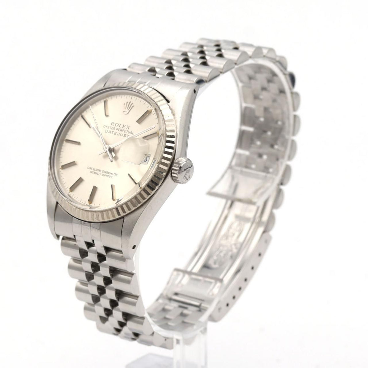Rolex Datejust Stainless Steel White Gold Automatic — view 2