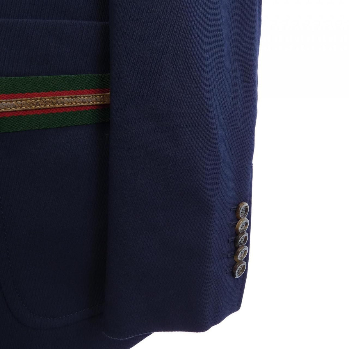 Gucci Web Stripe Detailed Cotton Jacket — view 6