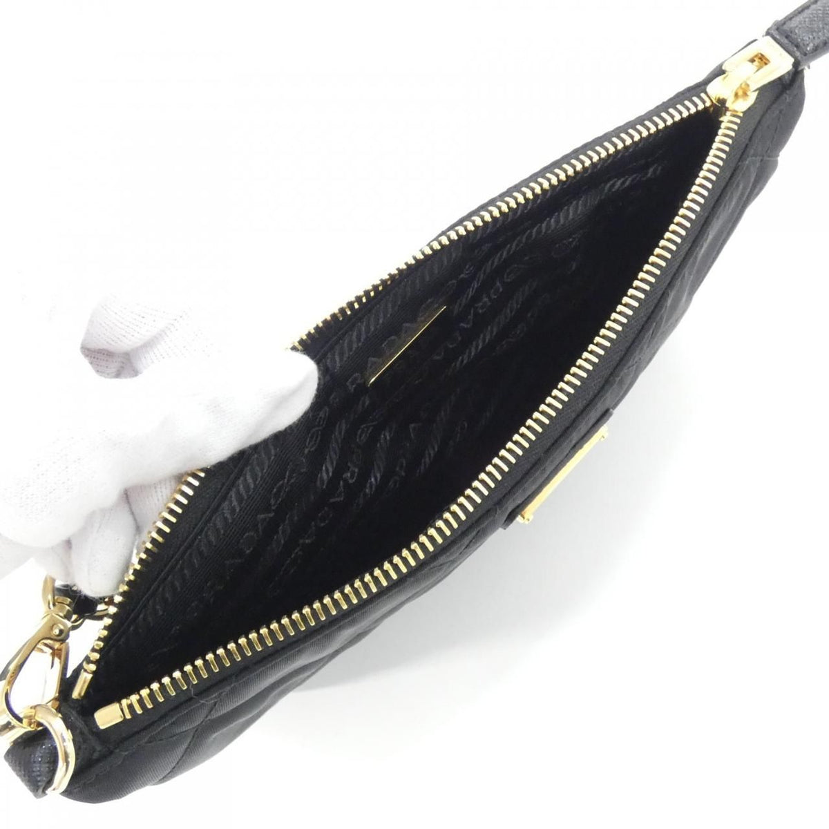 Prada Pouch Gold — view 6
