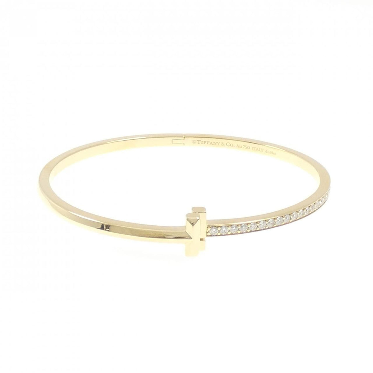 Tiffany & Co One Narrow Hinge Bangle Bracelet