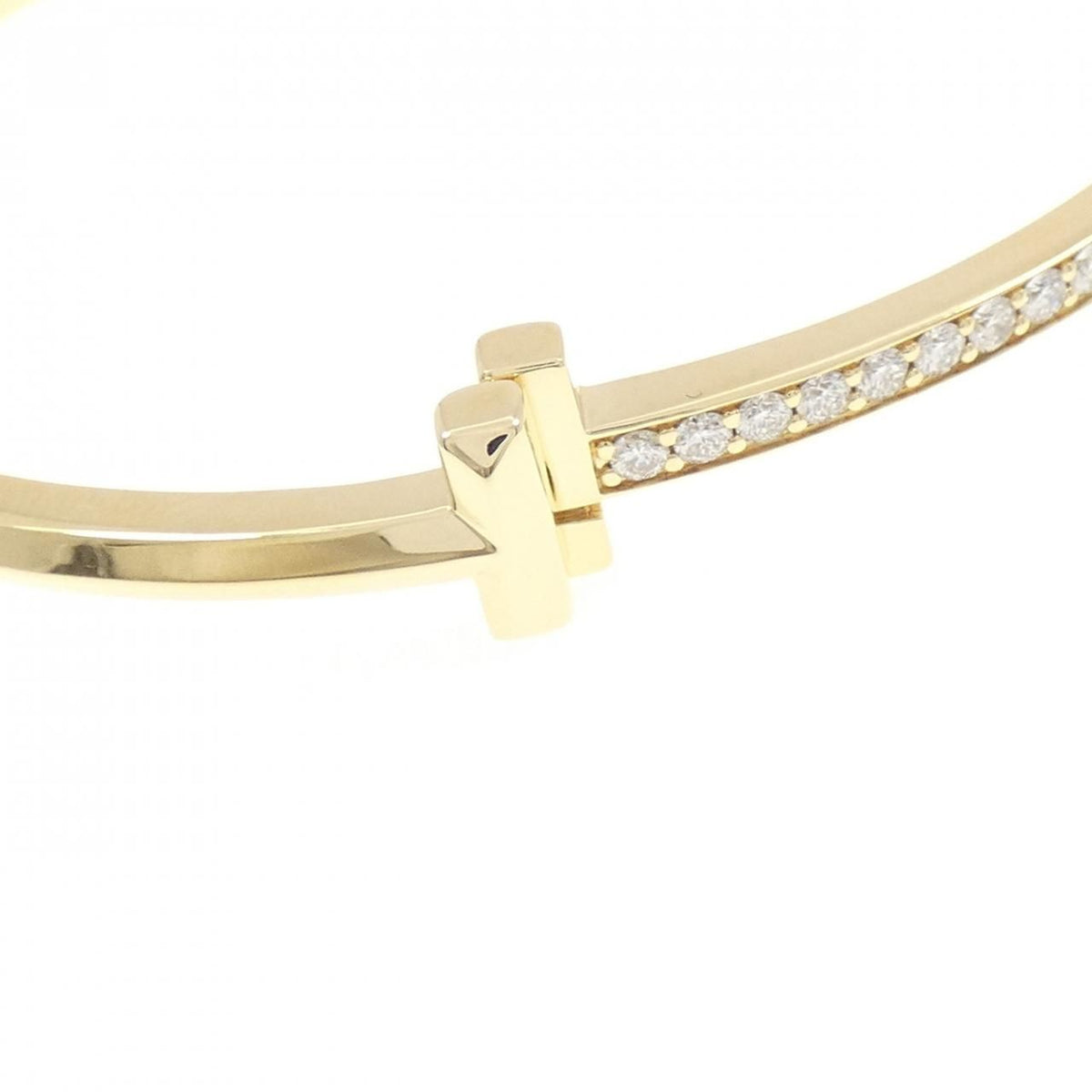 Tiffany & Co One Narrow Hinge Bangle Bracelet — view 2