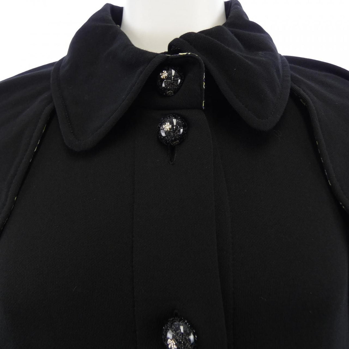 Chanel Coat Black — view 6