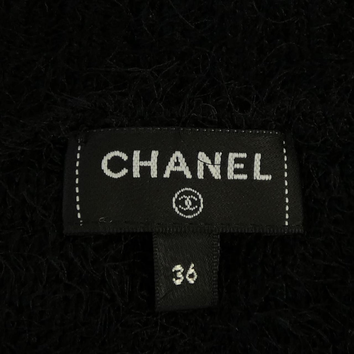 Chanel Knit Sweater Black — view 5