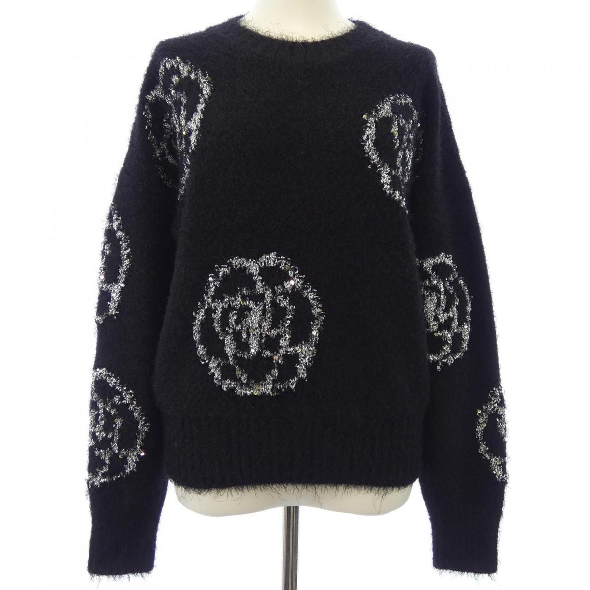 Chanel Knit Sweater Black