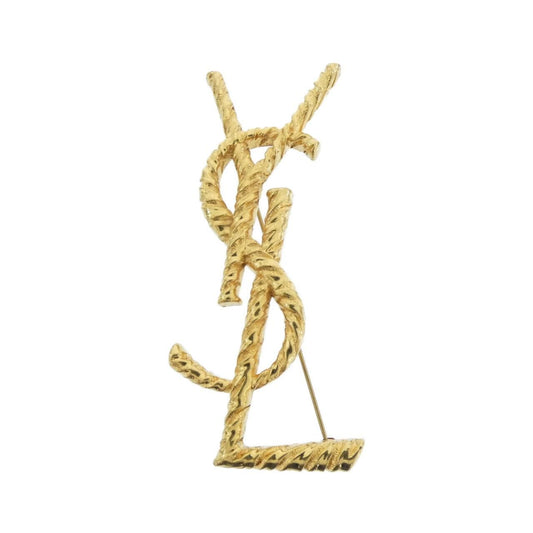 Saint Laurent Brooch Gold