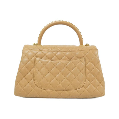 Chanel Bag Handbag Beige — view 2