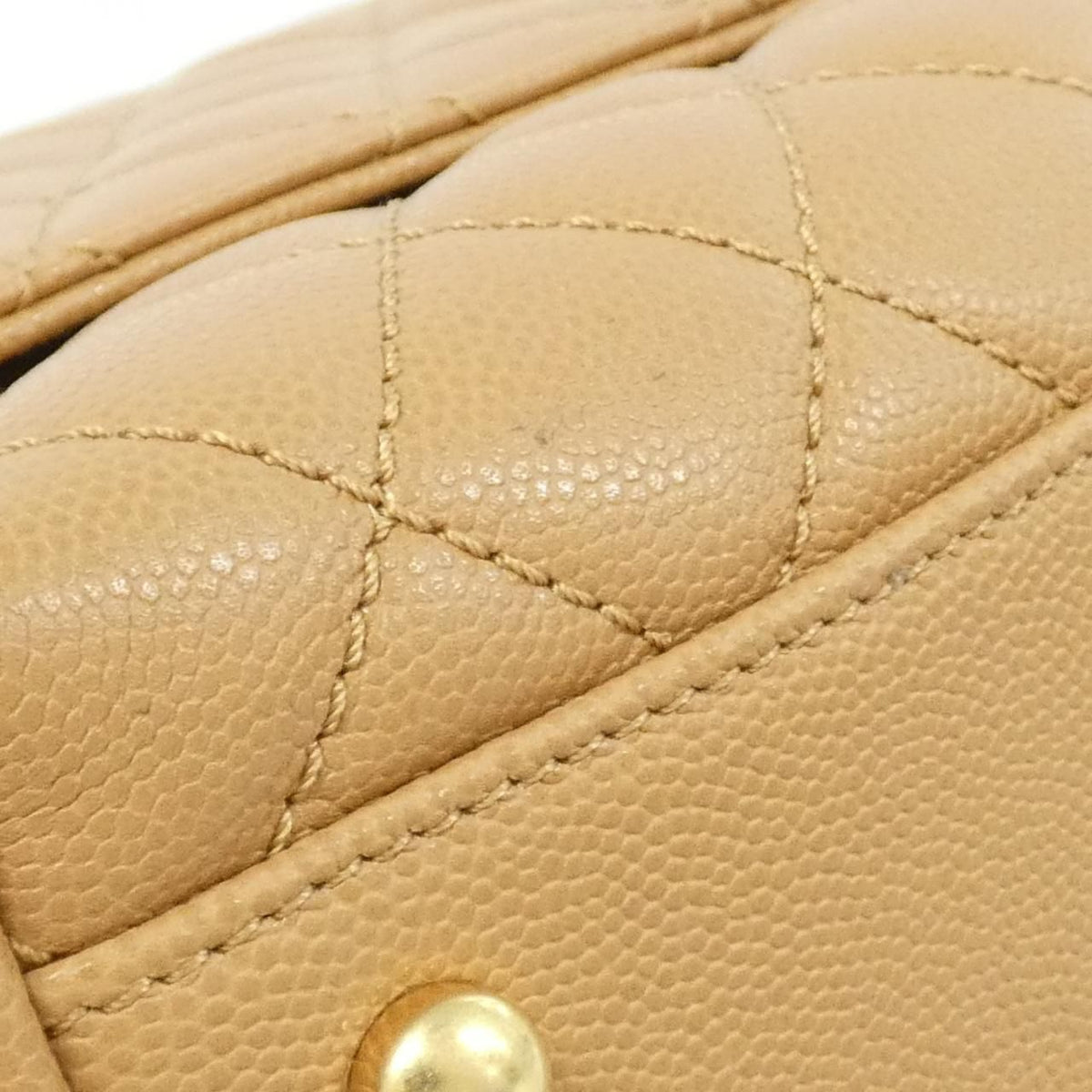 Chanel Bag Handbag Beige — view 3