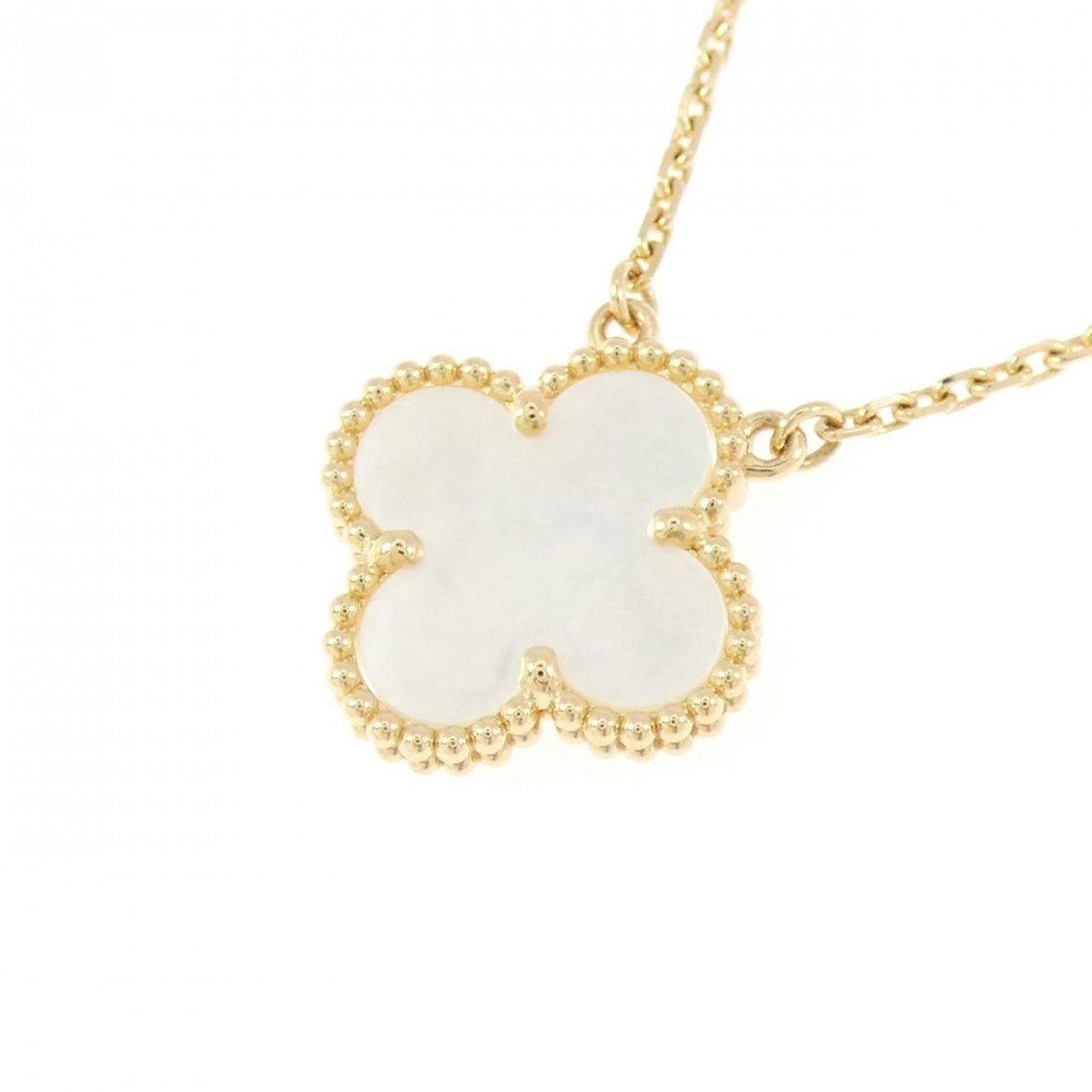 Van Cleef & Arpels Vintage Alhambra Necklace — view 3
