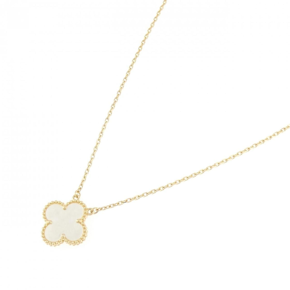 Van Cleef & Arpels Vintage Alhambra Necklace — view 2