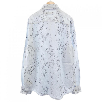 Louis Vuitton Monogram Striped Silk Shirt — view 2