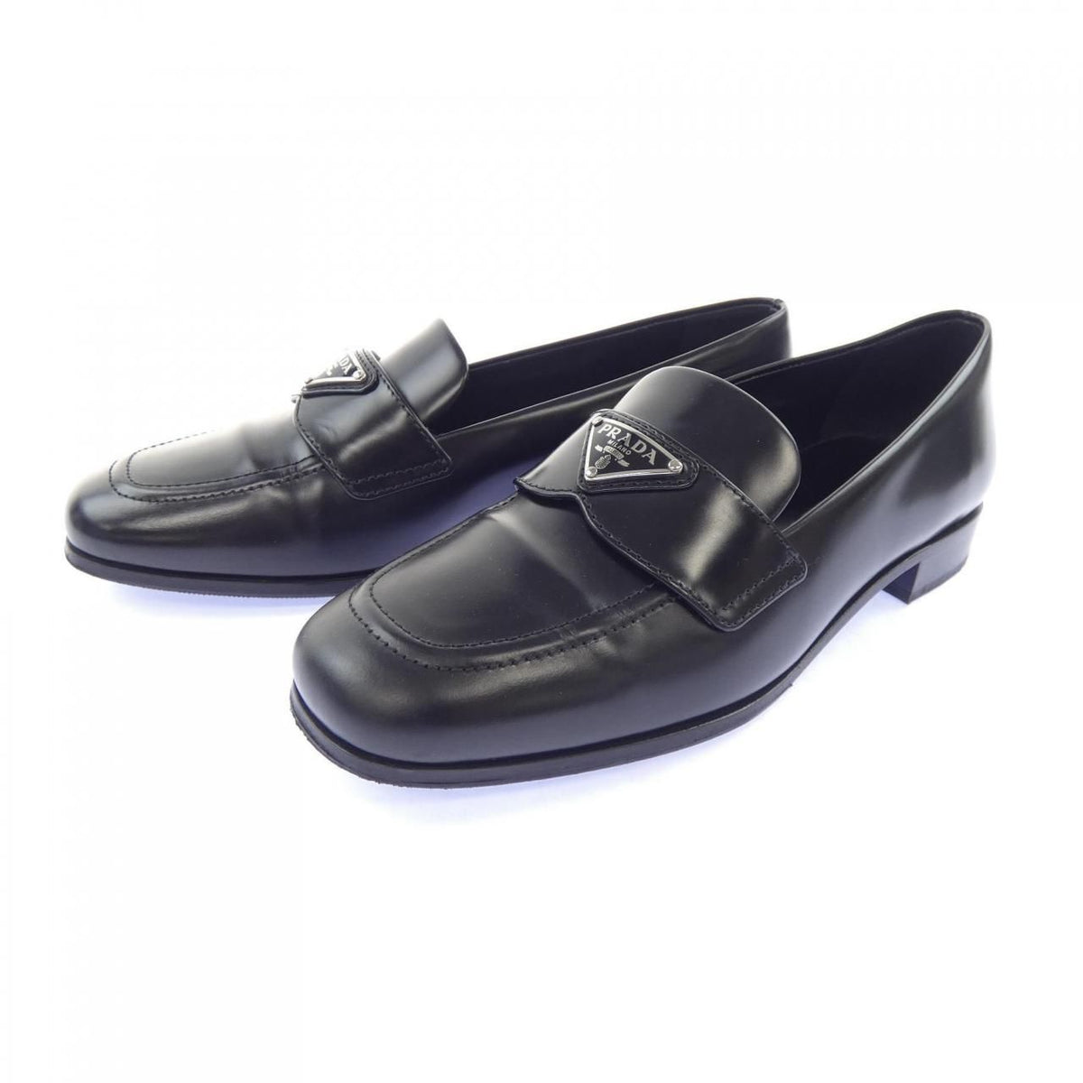 Prada Triangle Logo Shoes — view 3