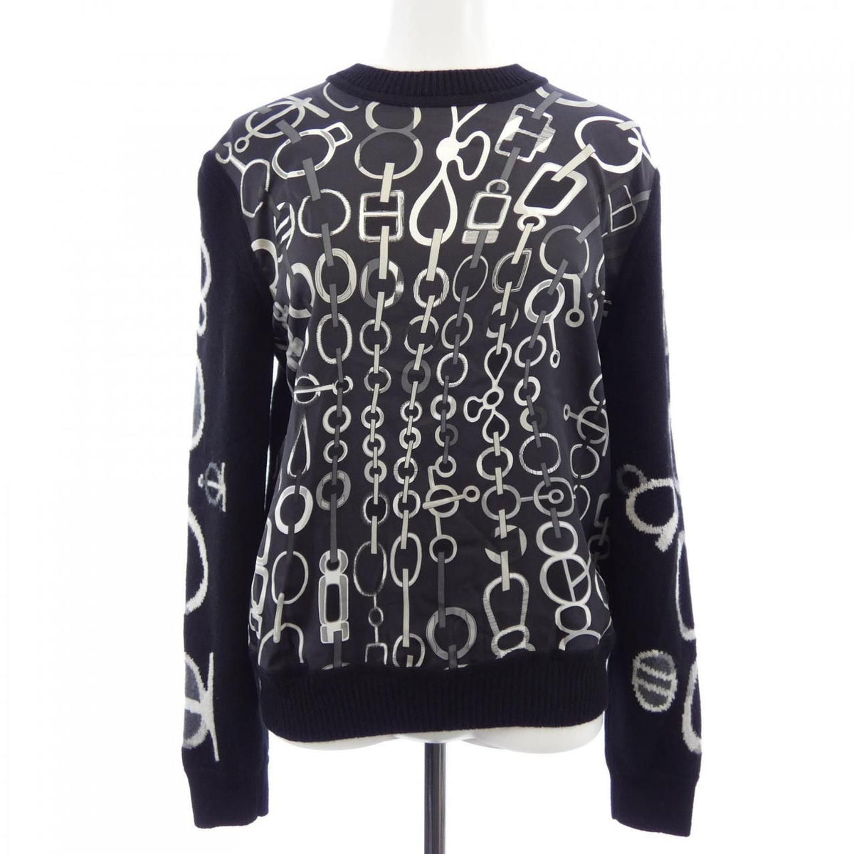 Hermes Do Re Boucles Twillaine Knit Sweater