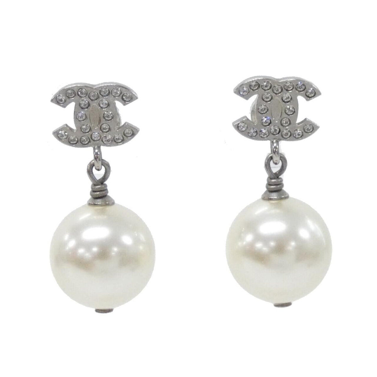 Chanel Earrings Silver