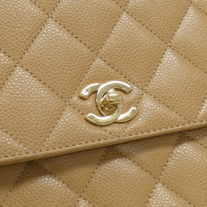Chanel Vintage Bag Handbag Beige — view 4