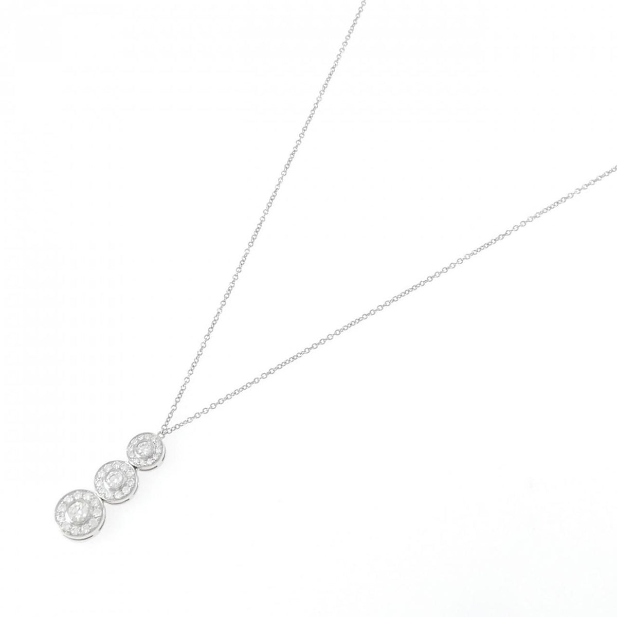 Tiffany & Co Circlet Triple Drop Necklace — view 2