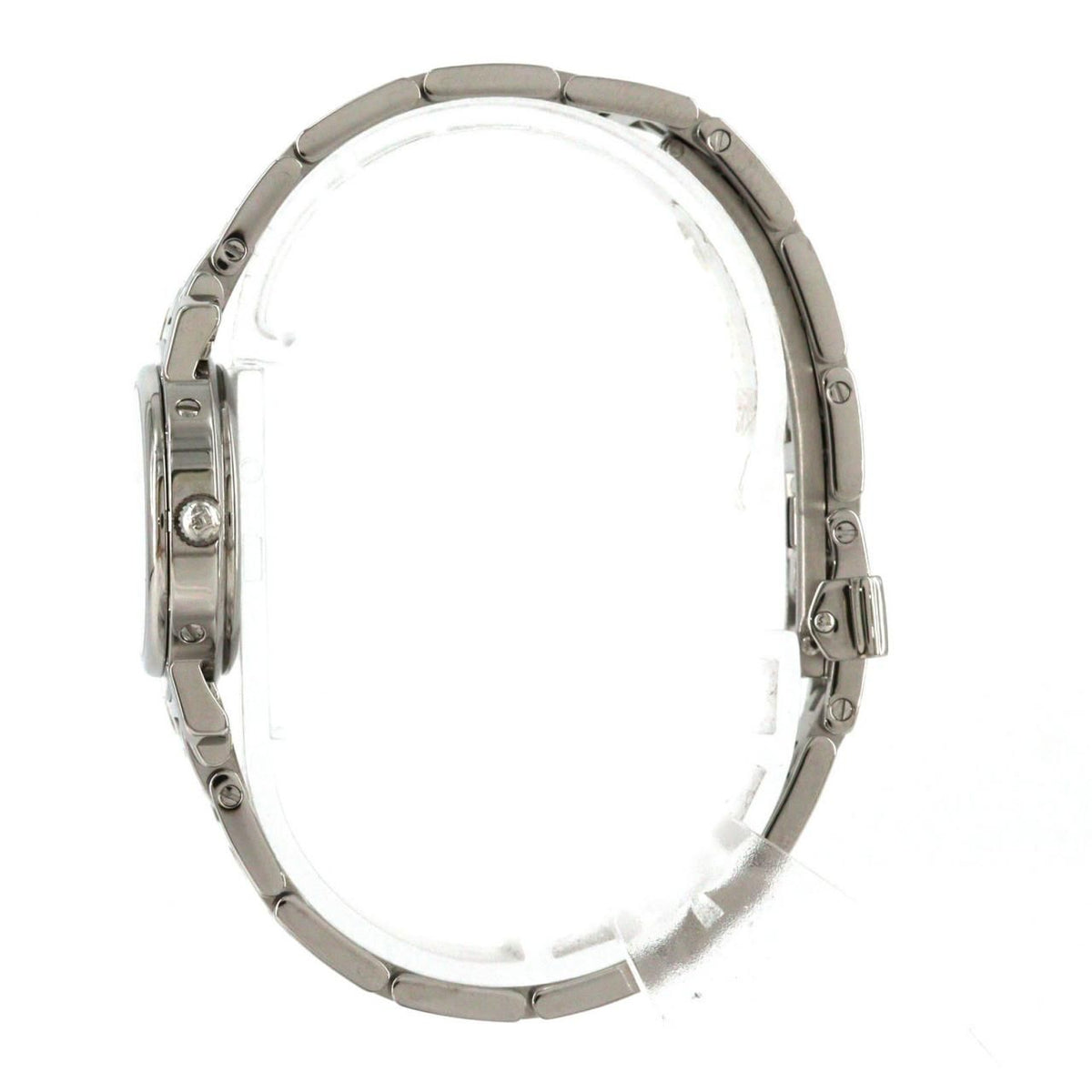 Hermes Clipper Nacre SS Quartz Watch — view 3
