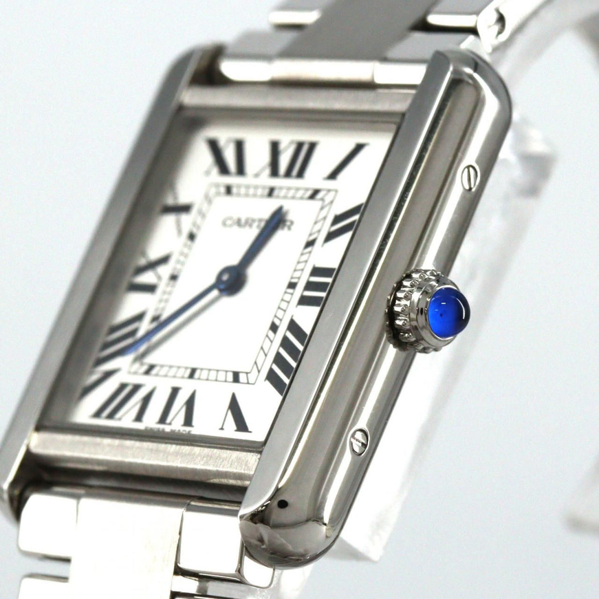 Cartier Tank Solo SM SS Quartz Watch — view 4