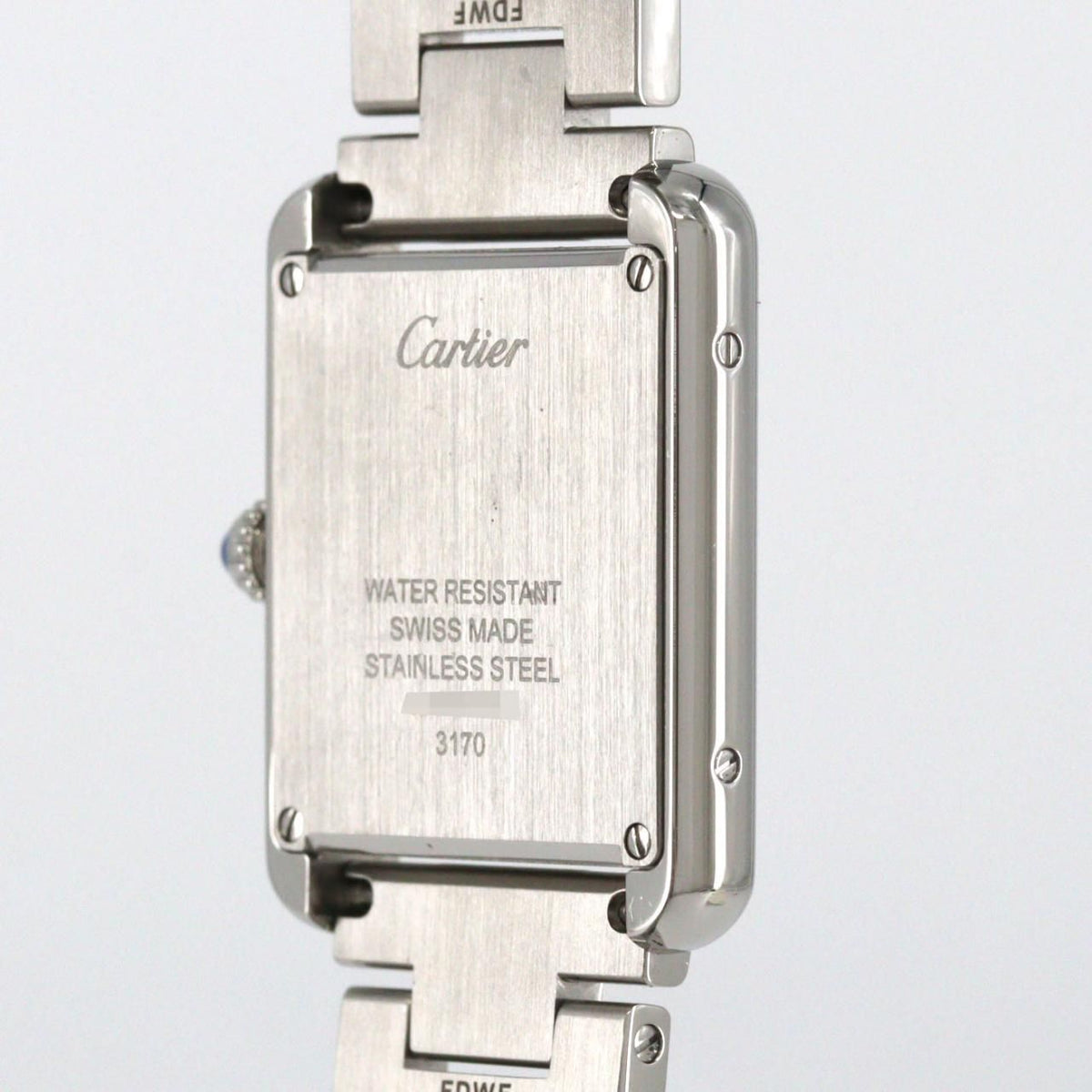 Cartier Tank Solo SM SS Quartz Watch — view 7