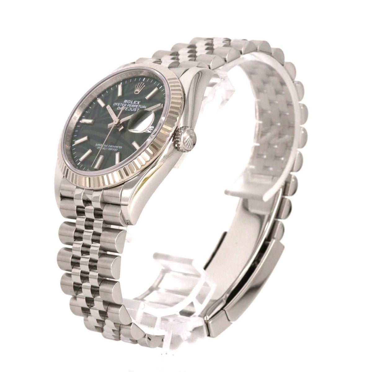 Rolex Datejust Stainless Steel White Gold Automatic — view 2