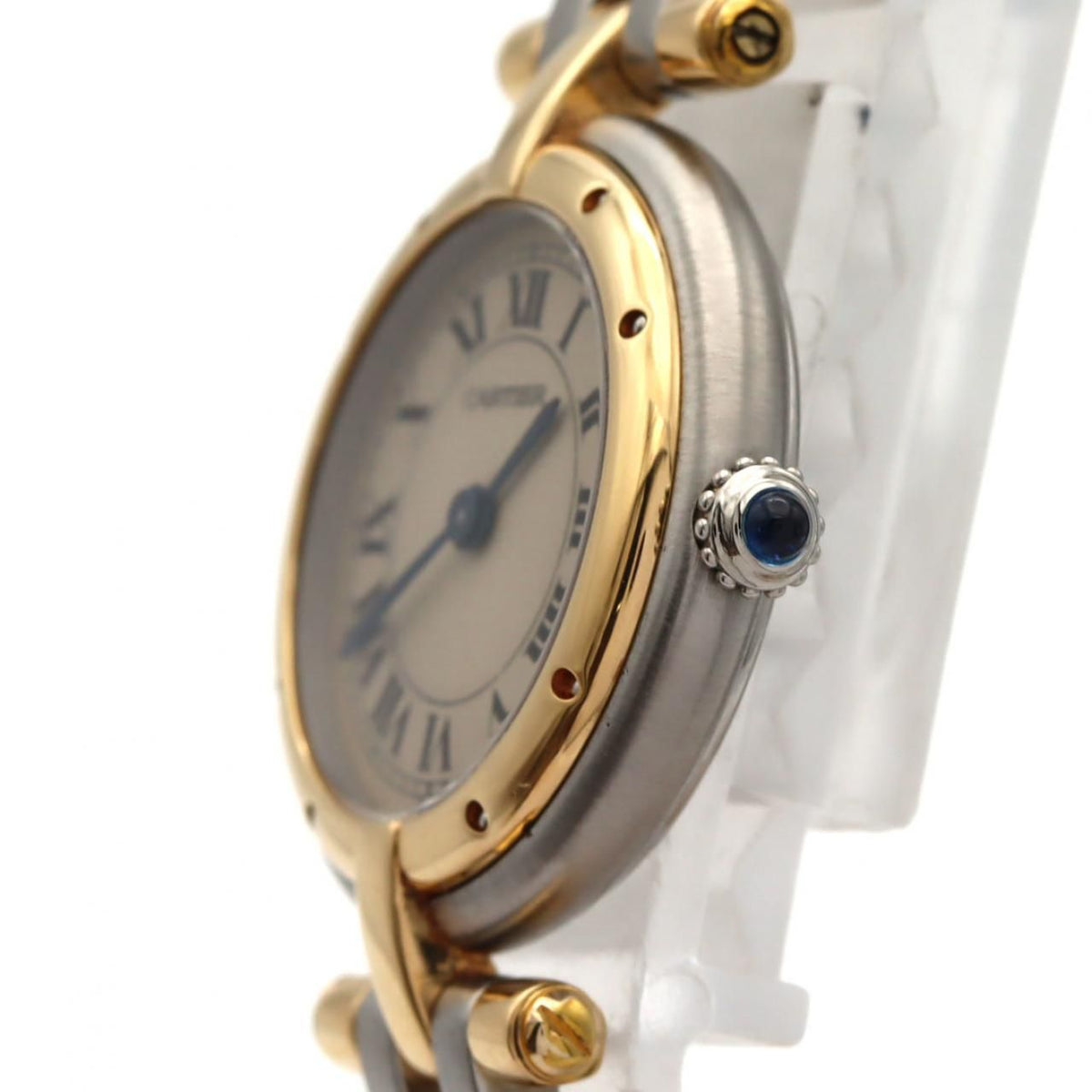 Cartier Panthere Vendome SM Stainless Steel Yellow Gold Quartz Watch — view 3