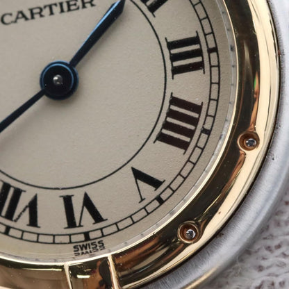 Cartier Panthere Vendome SM Stainless Steel Yellow Gold Quartz Watch — view 7